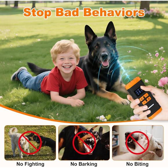 Dog Bark Deterrent Device, 2025 Anti Barking Device for Dogs 2X Ultrasonic to St - Picture 2 of 5